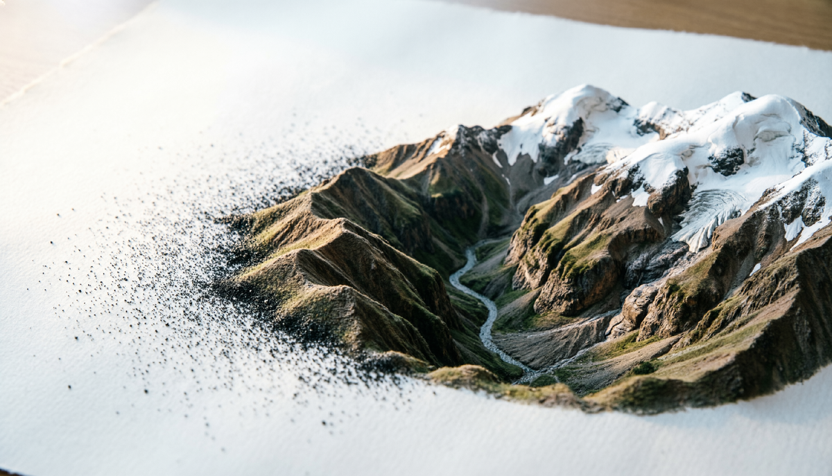 Вот так диффузионная модель начинает работу с чистого шума. Постепенно, шаг за шагом, из хаоса возникает упорядоченное изображение.