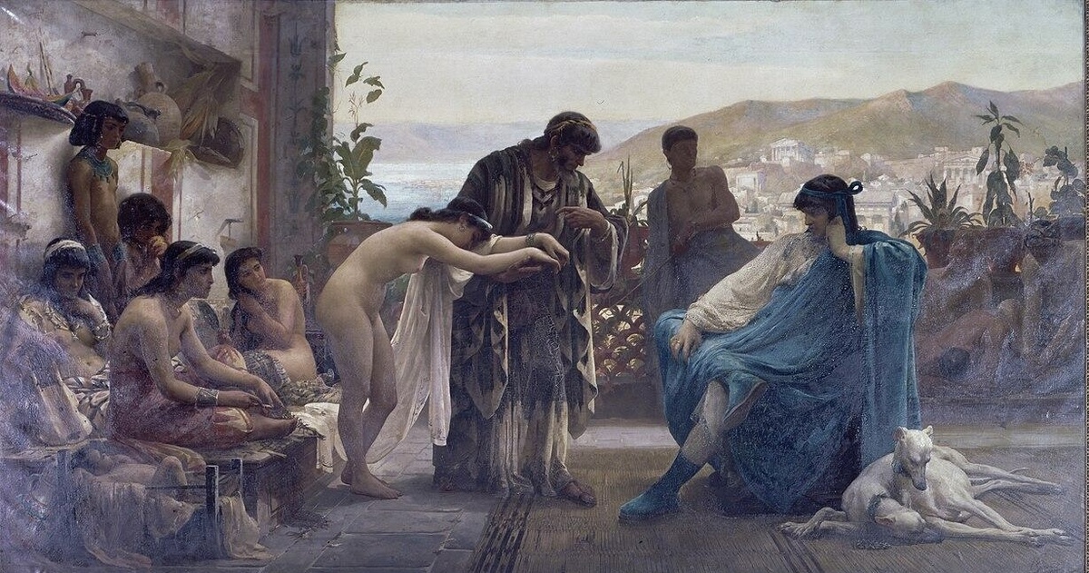 «Работорговец» Виктор Жиро 1867