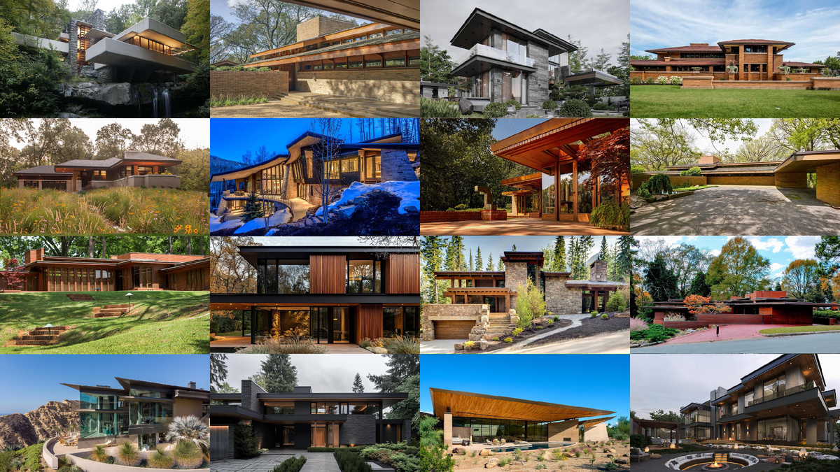 Архитектура Райта и дома в стиле Райта