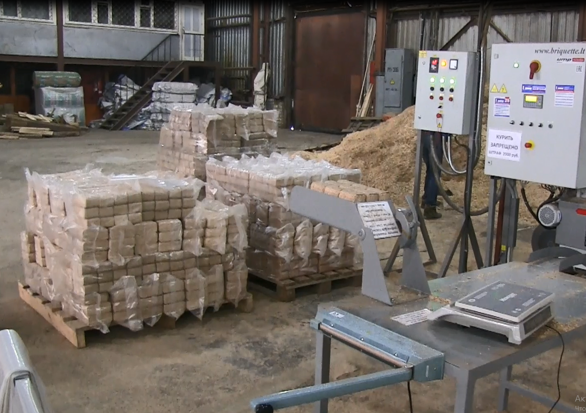 Производство брикетов