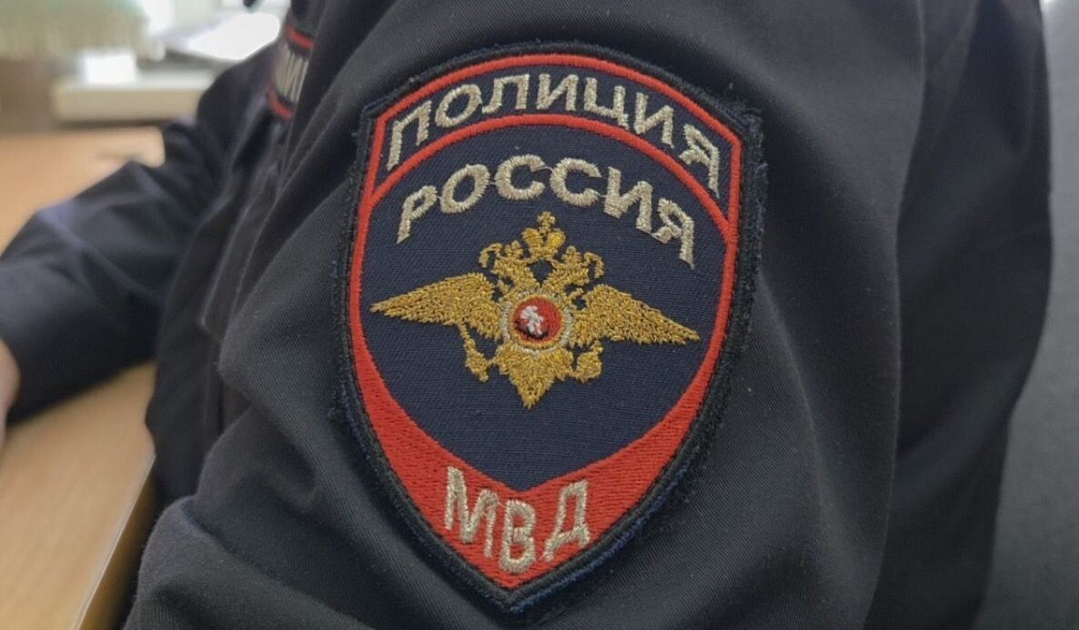     Шеврон полиции. Источник: ОМВД по ЧГО Автор фото: Отдел МВД по ЧГО