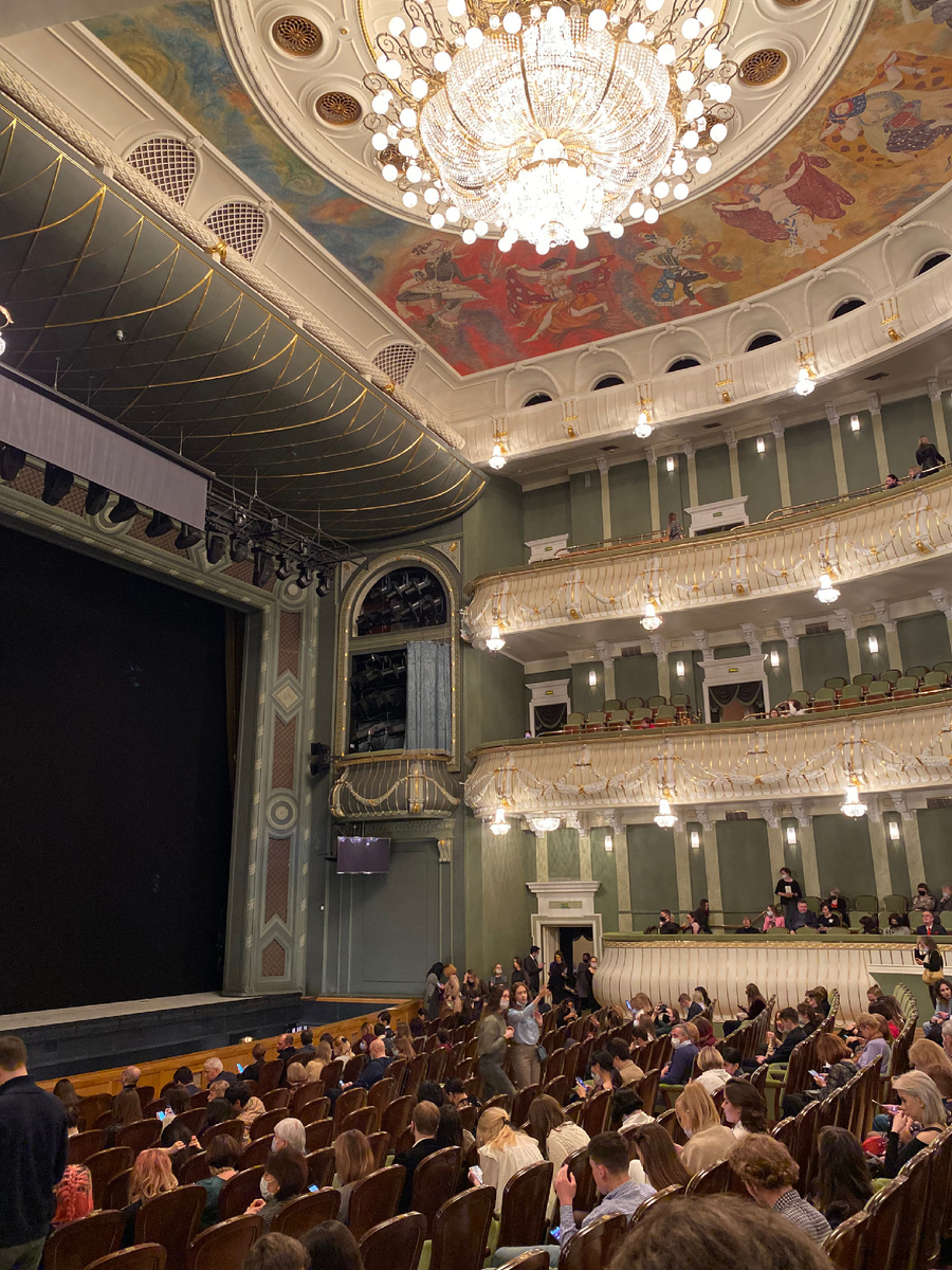 Новая сцена, Большой театр. Фото автора статьи. 