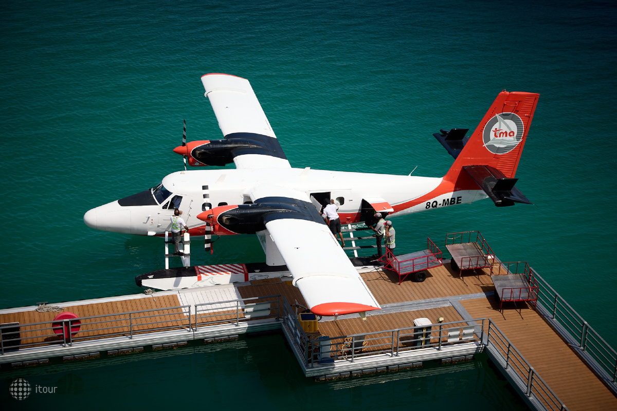 Такой самолётик — самый удобный способ трансфера на Мальдивах