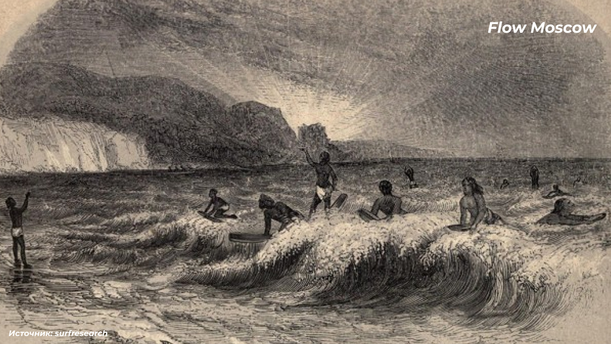 Источник: surfresearch
Гавайский вид спорта — серфинг | 1851
