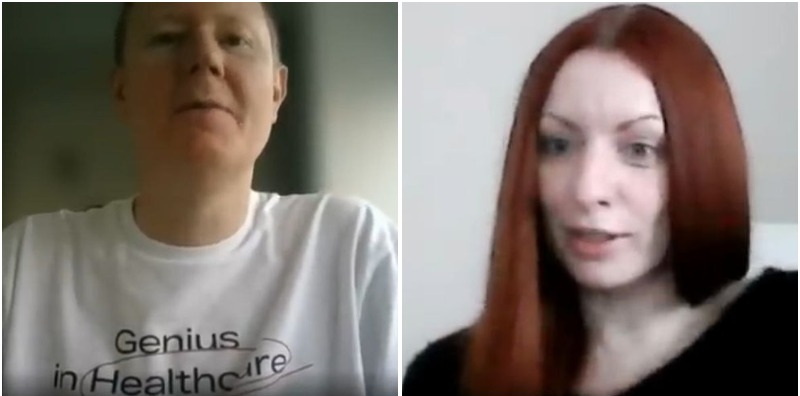 Ученый-биолог Алексей Москалёв, генетик Василиса Дудурич