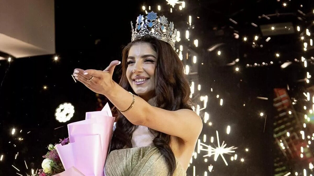    Моника – не просто красавица, но ещё и профессиональная спортсменка. Фото: социальные сети конкурса «Армянская краса – 2026».