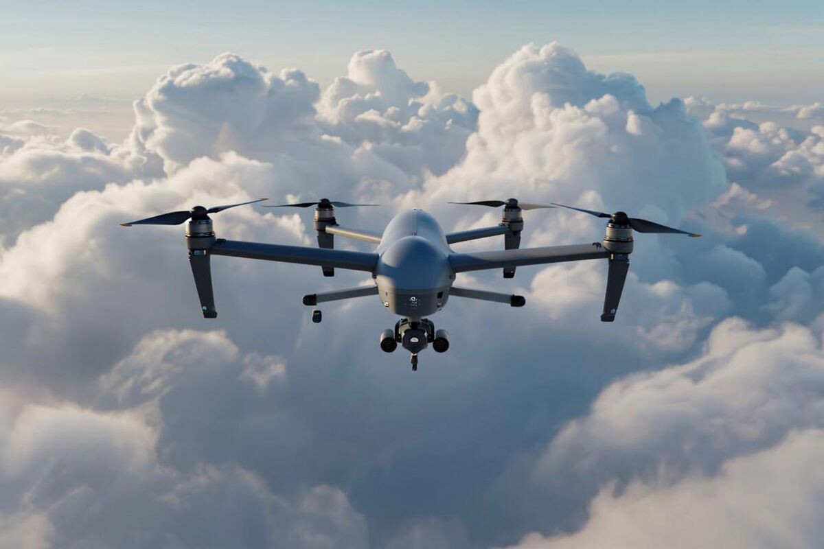 Цифровая платформа сделает прозрачными все полеты дронов.  Фото: Изображение сгенерировано с помощью ИИ / Светлана Возмилова