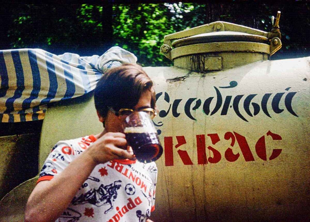 На фото автор канала