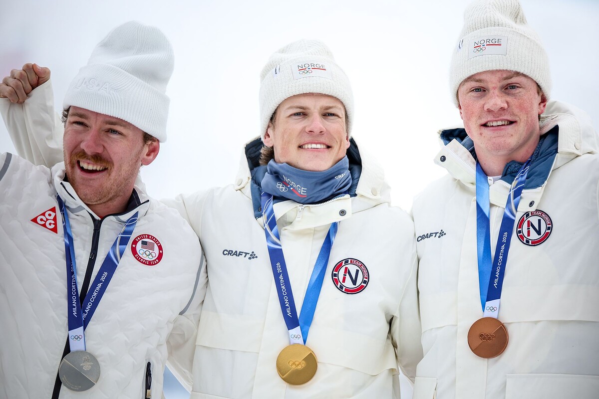  Норвежский лыжник Йоханнес Клебо. © Петр Ковалев / ТАСС