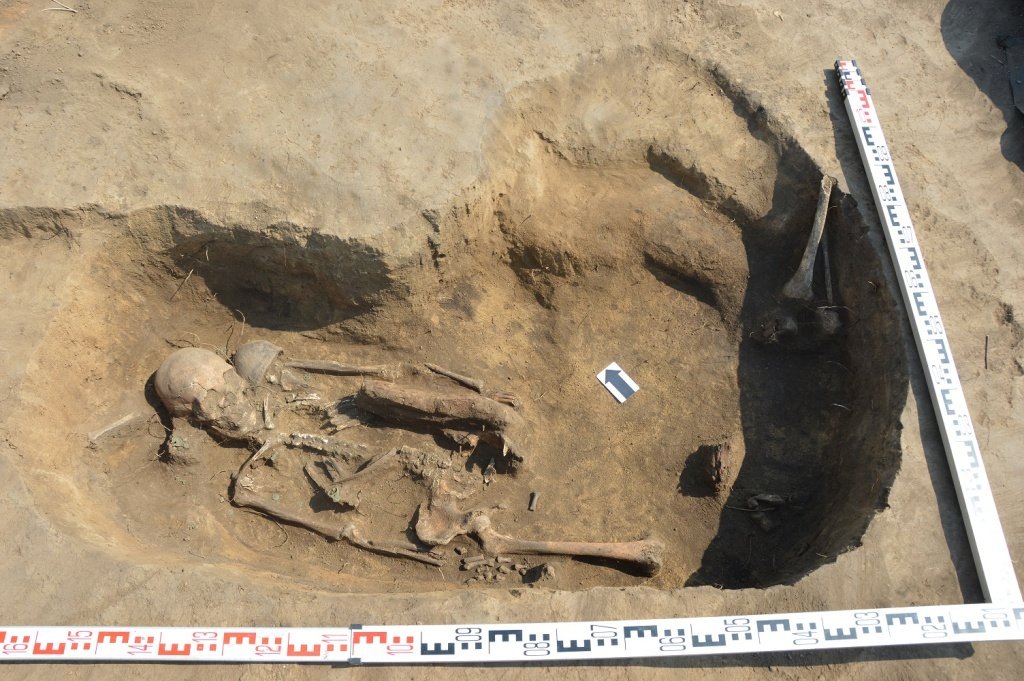    Могила №30 в могильнике Чумыш-Перекат. Предоставлено Алексеем Фрибусом