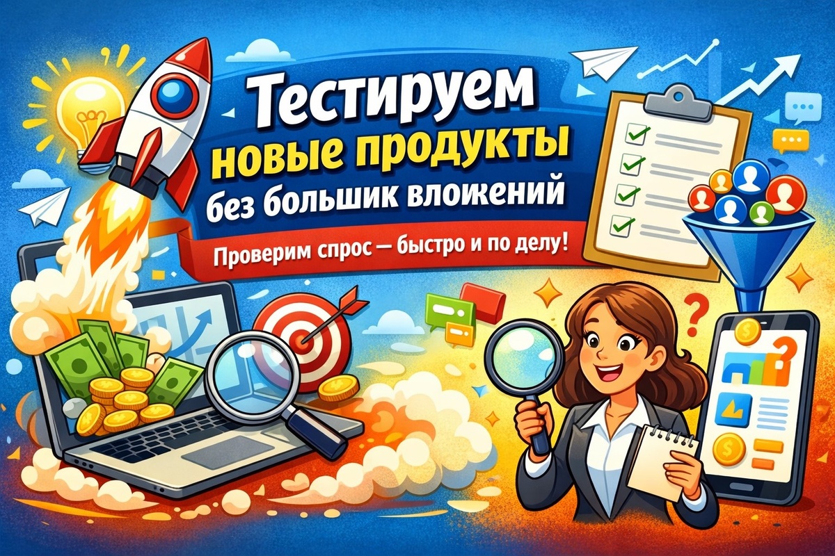 Как реклама помогает тестировать новые продукты и ниши без огромных вложений 