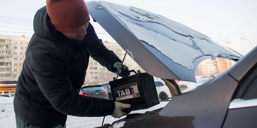 В сильный мороз аккумулятор мертв: простой способ оживить его