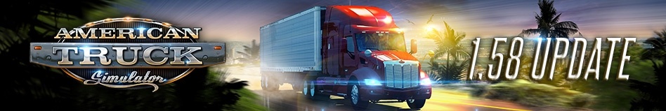 American Truck Simulator: выпуск обновления 1.58