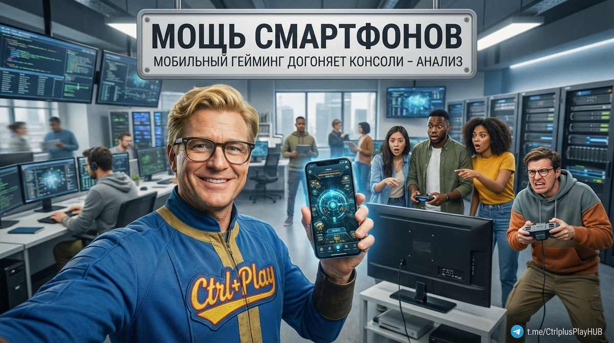 Мобильные игры: как смартфоны догоняют консоли по мощности — разбор

