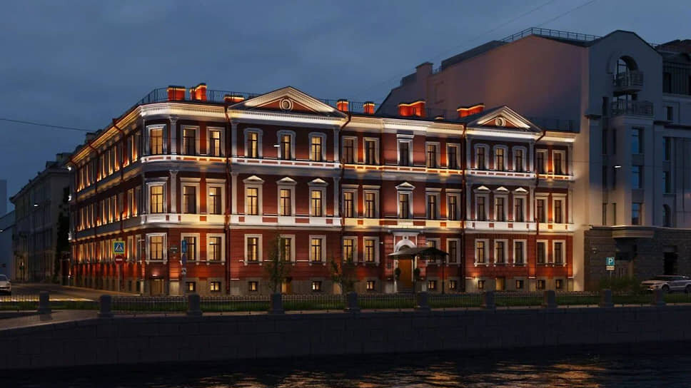 Рендер дома на набережной Фонтанки, 163 после реставрации.📷Фото: Telegram-канал Бориса Пиотровского