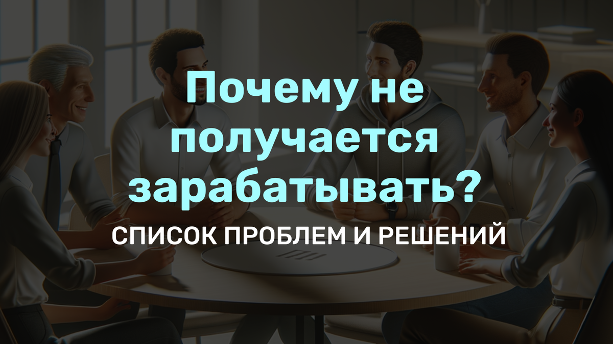 Причины отсутствия дохода