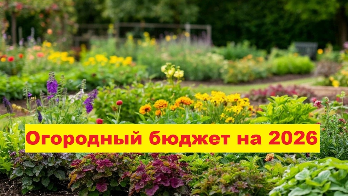 как рассчитать бюджет на огород на сезон