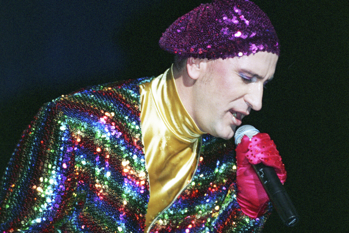 Сергей Пенкин во время выступления, 1998 год ©Дмитрий Коробейников/РИА Новости 