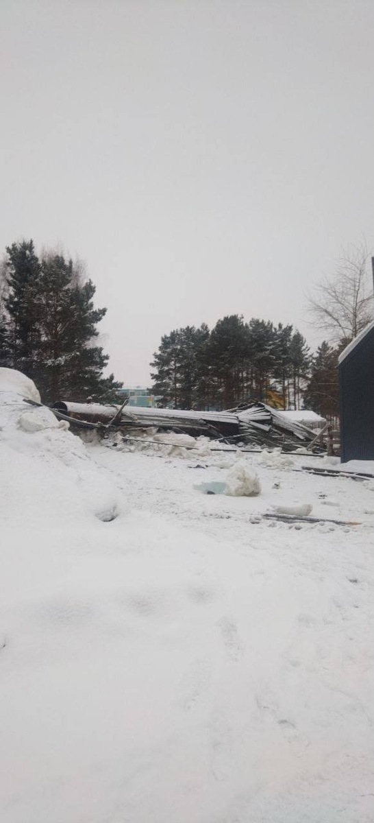 Рухнувшая башня. Фото: региональная прокуратура    📷