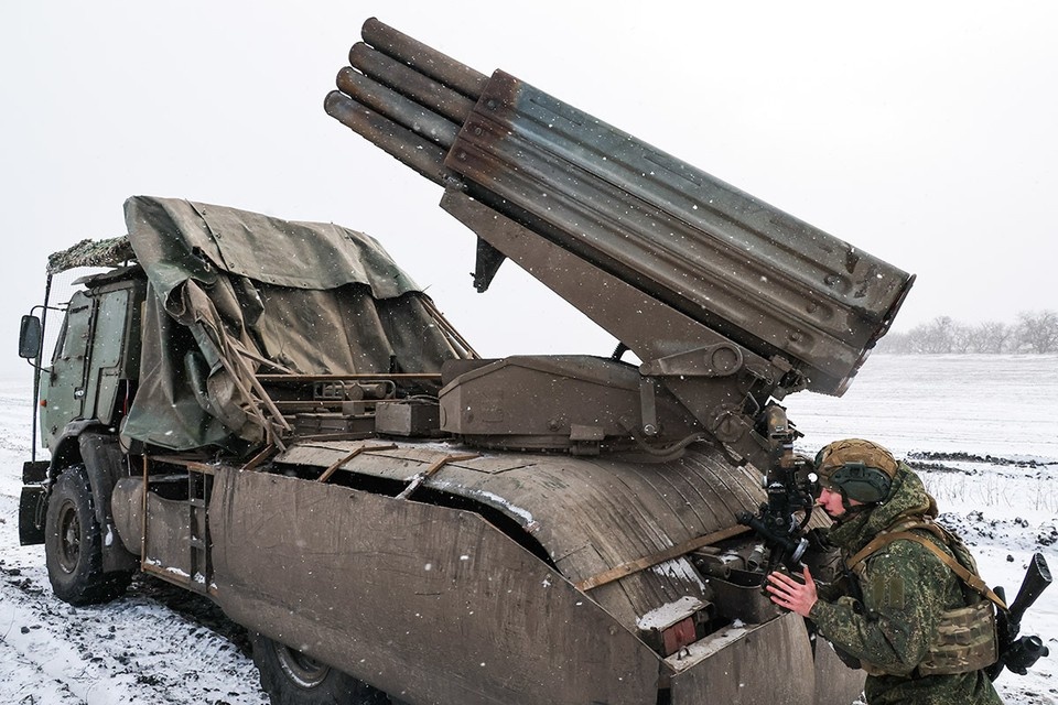    Профессор Артамонов: на Запорожском направлении сейчас горячее всего. Фото: Александр Полегенько/ТАСС