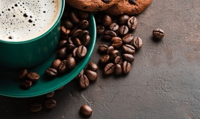 Кофейные зерна.