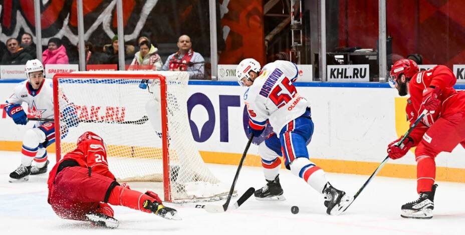    СКА в матче КХЛ Фото: ХК СКА