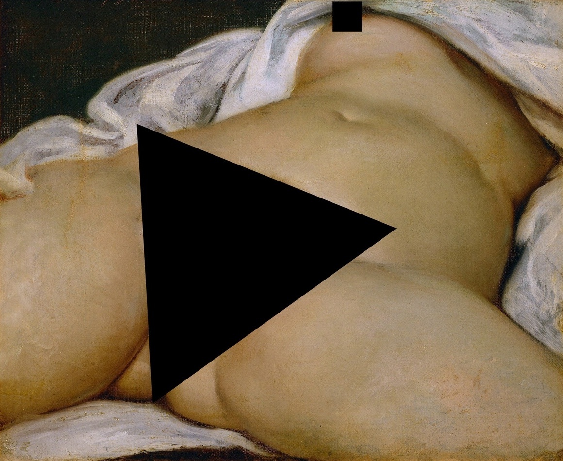 Гюстав Кюрбе. «Происхождение мира» (1866)