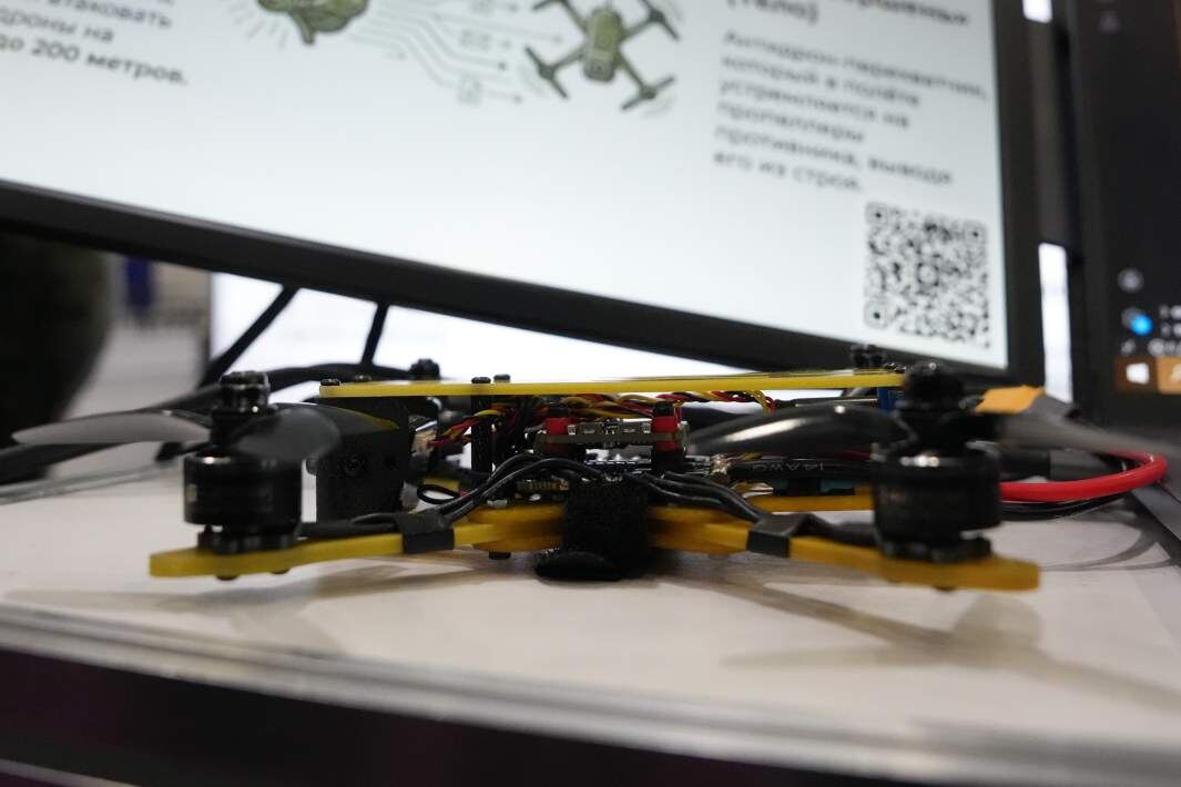 Беспилотник ПВО «Шершень»
Фото: ИЗВЕСТИЯ/Дмитрий Коротаев