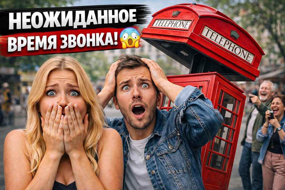 Телефонная будка СОШЛА С УМА 🤯 Прохожие не поверили глазам