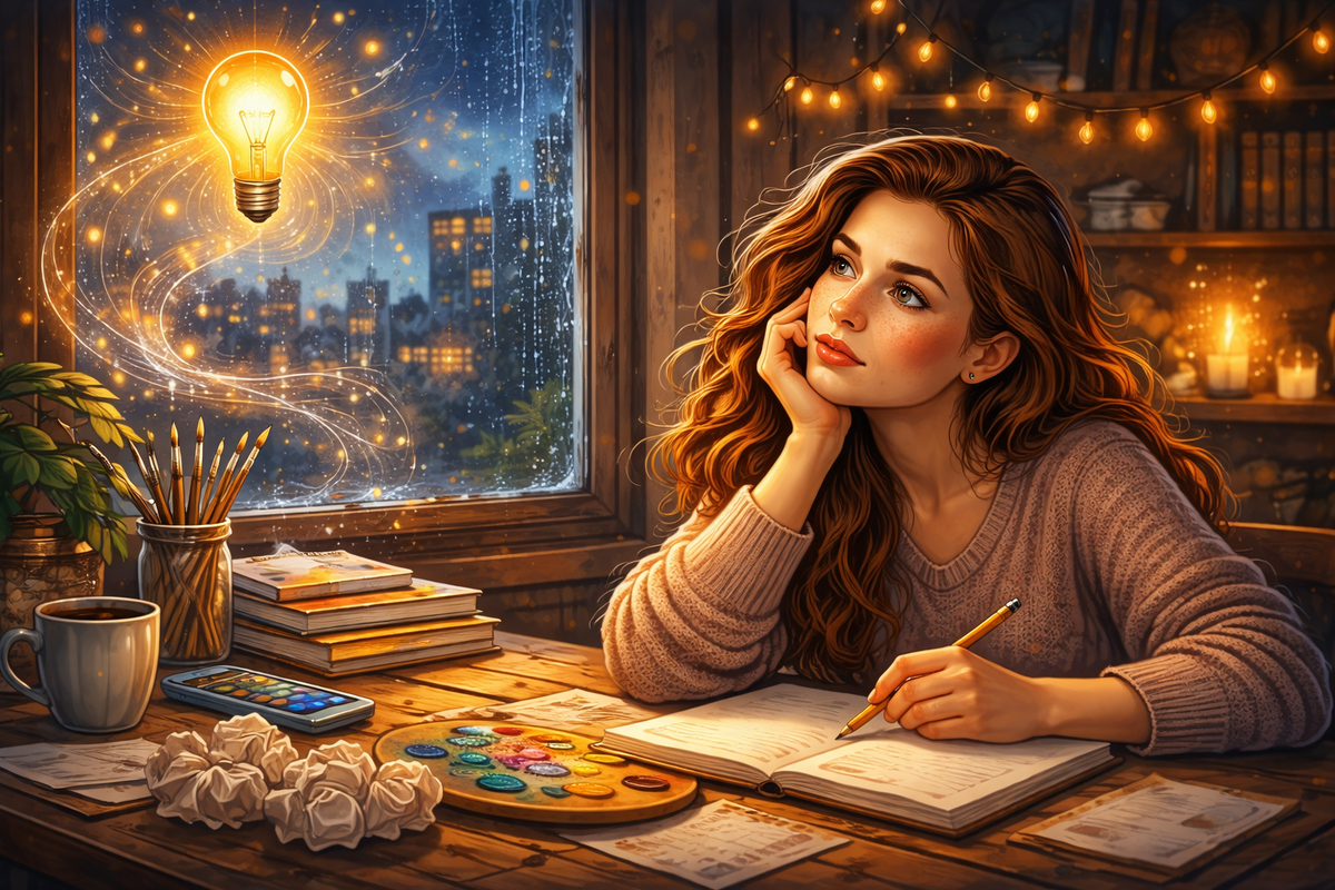 Ждать вдохновения, чтобы начать