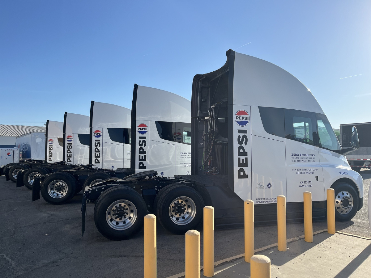 Tesla Semi компании PepsiCo