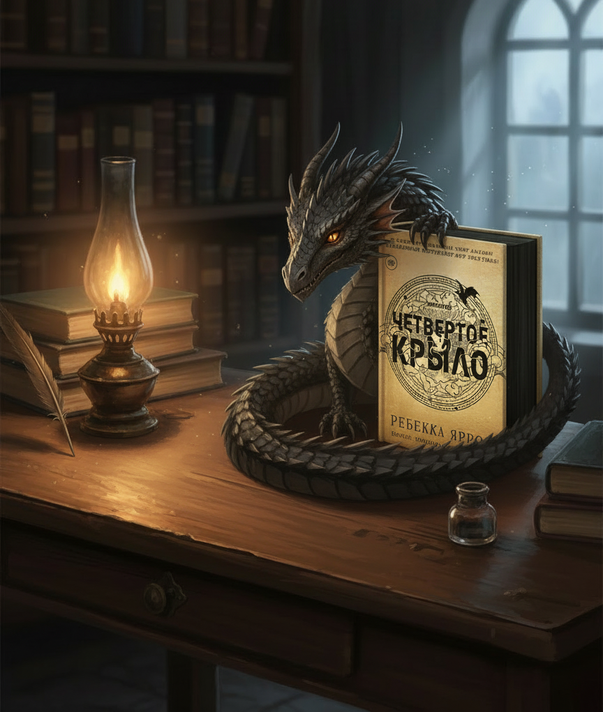 "Четвертое крыло" Ребекка Яррос. 