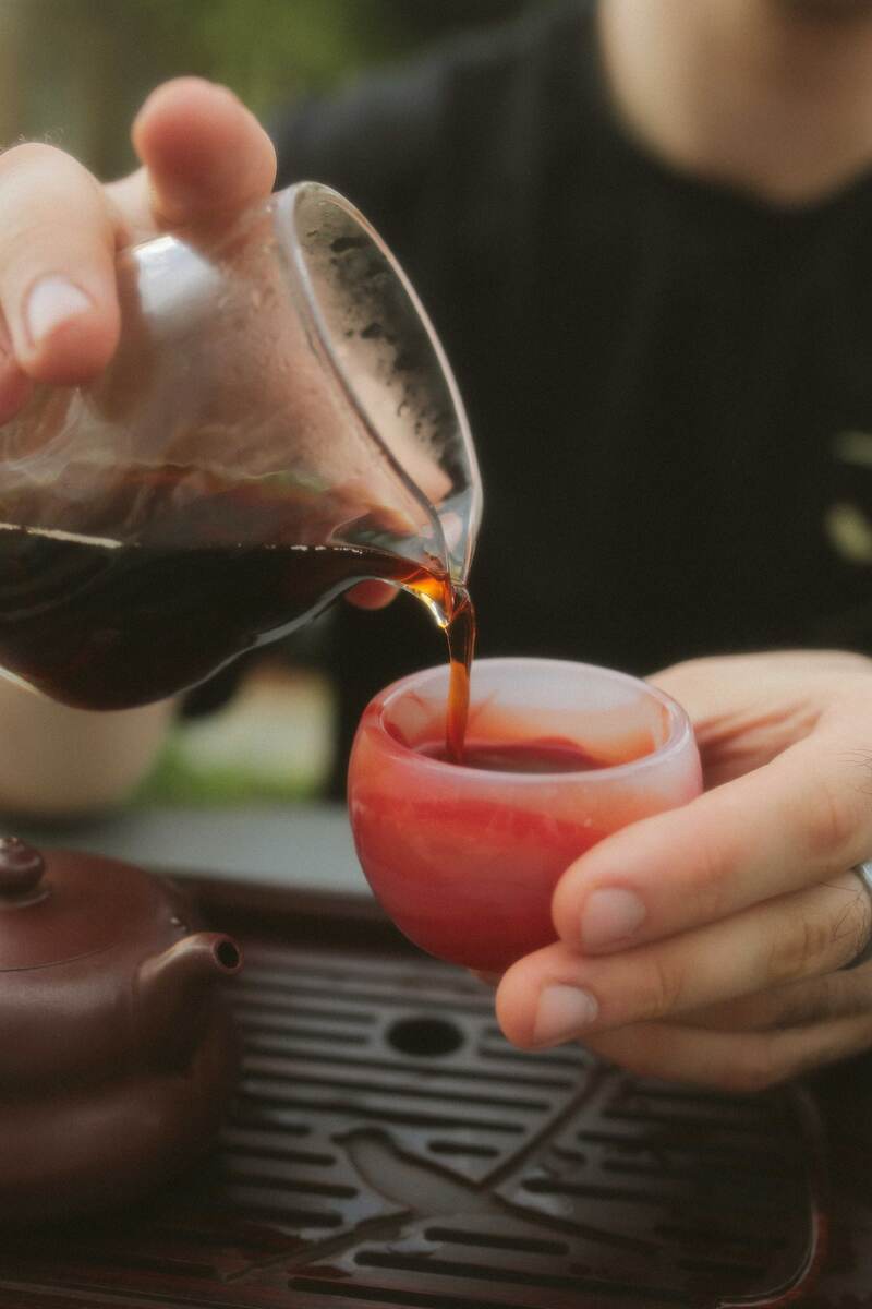 Настоящий старый пуэр прессованный