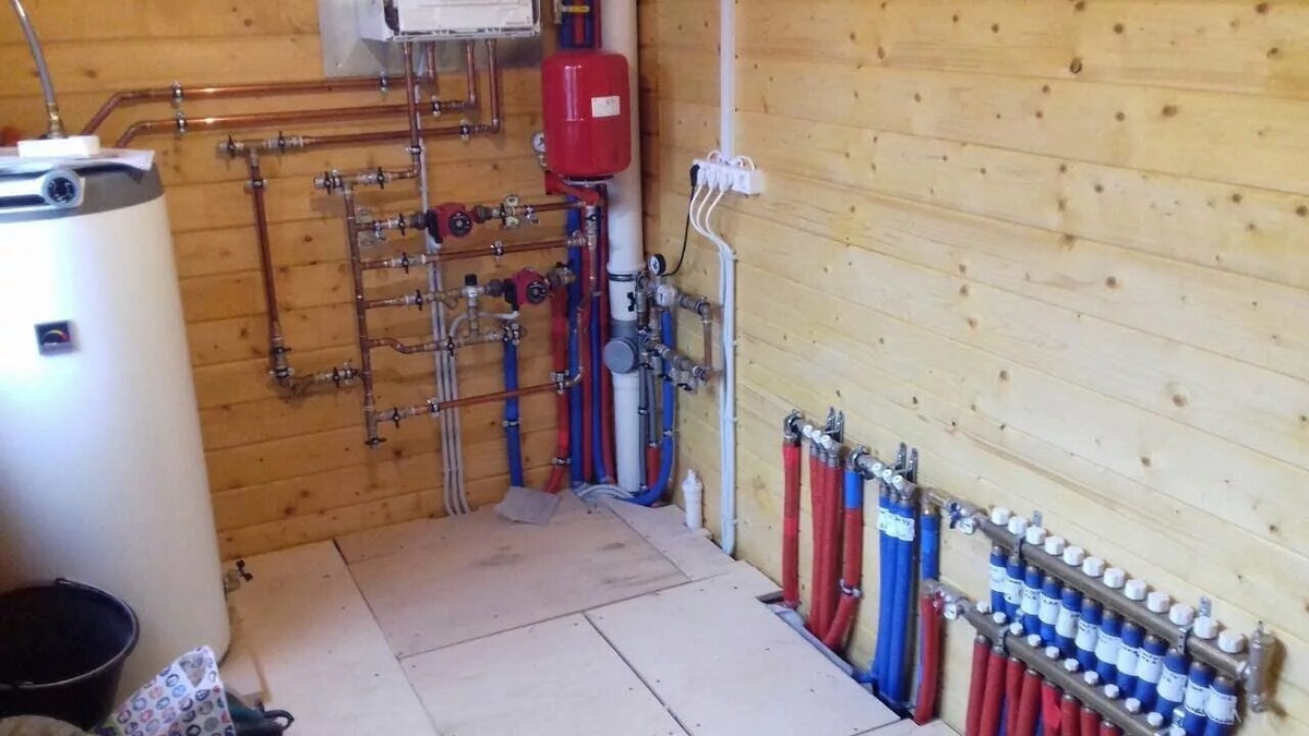 Подключение тепловой системы