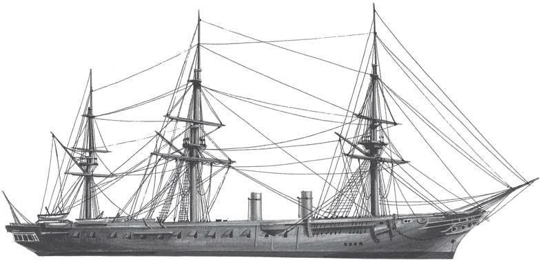 Броненосец "Уорриор".