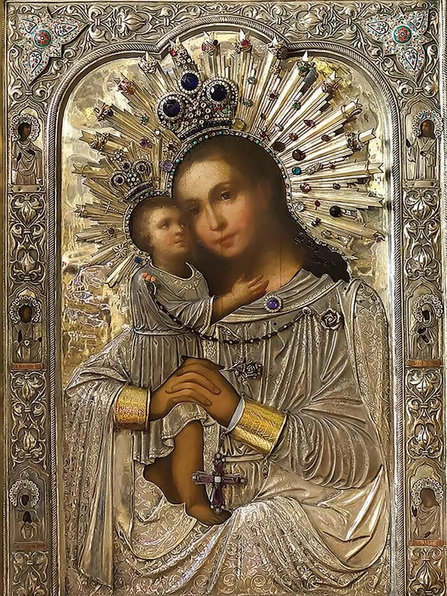 Икона Пресвятой Богородицы "Взыскание погибших" (написана в 1802г., Московская епархия).