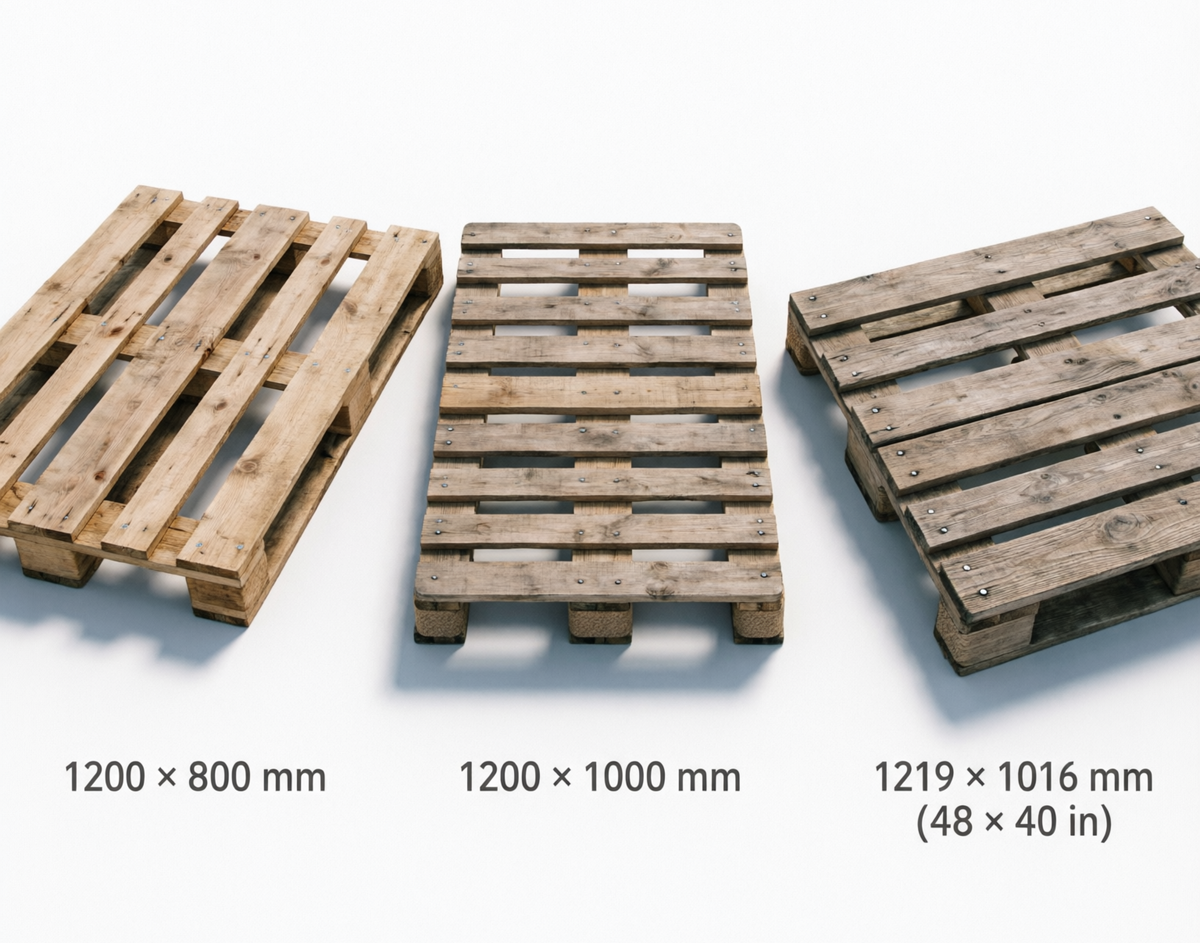 Размеры паллет