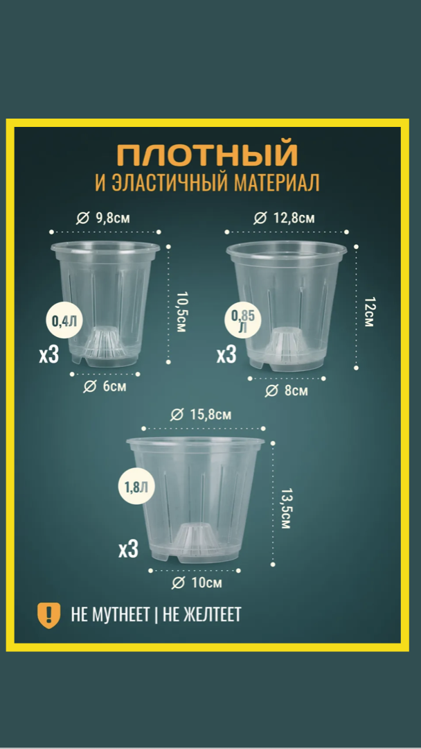 Горшок BELONO. Орхидеи с Еленой Кузнецовой