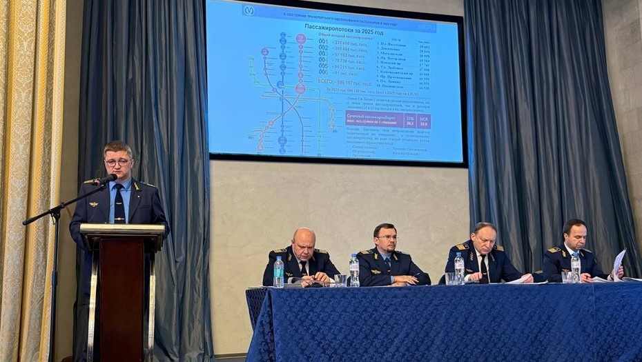    Отчёт о состоянии транспортного обслуживания пассажиров в 2025 году Автор фото: Комитет по транспорту Петербурга