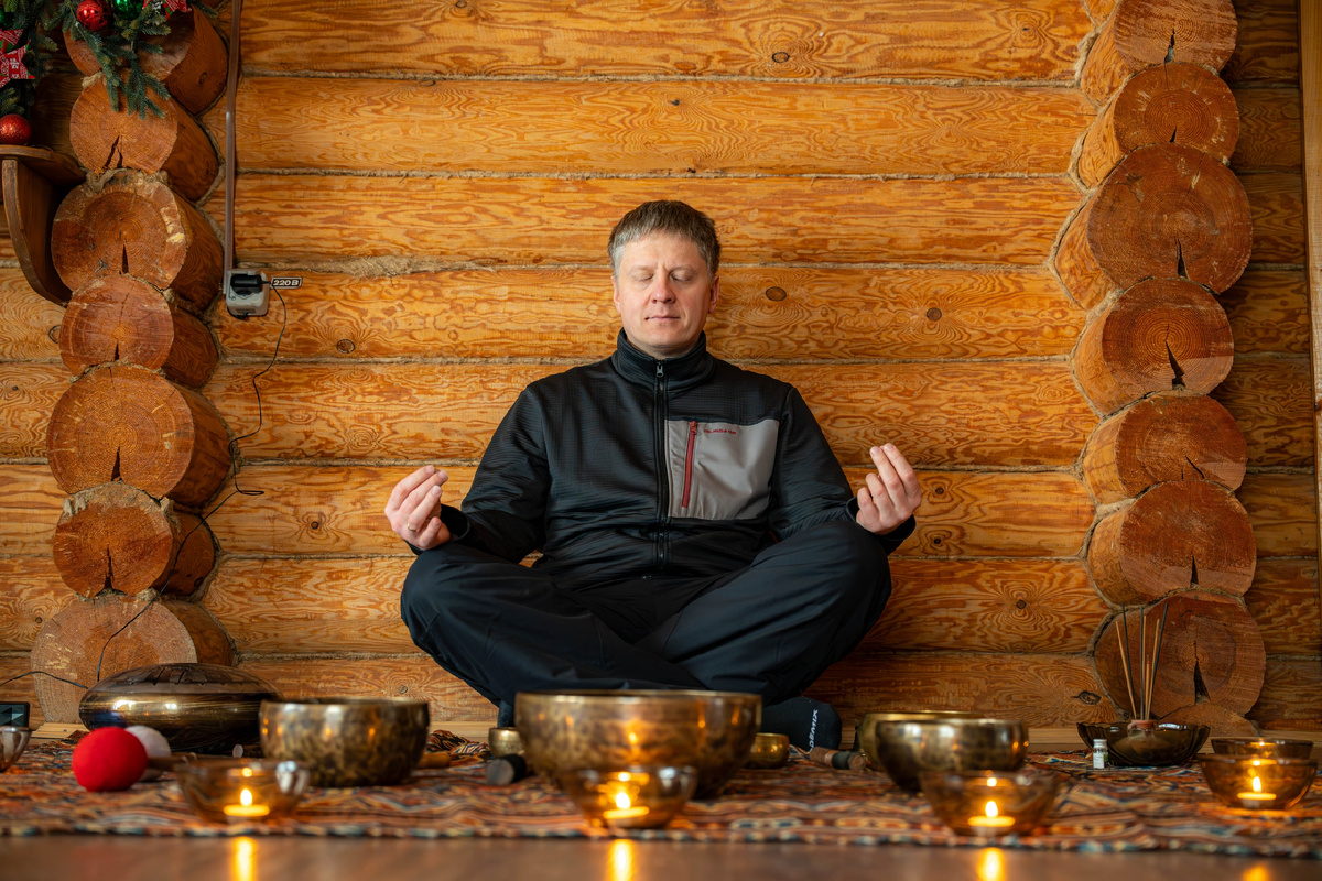 Йога, звукотерапия - глубокое расслабление проходят еженедельно на базе отдыха "Лагуна Юг"