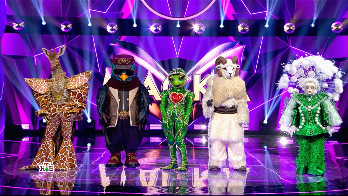 Первые пять масок седьмого сезона