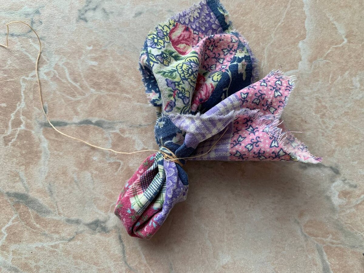 Узелок с семенами. Фото автора 