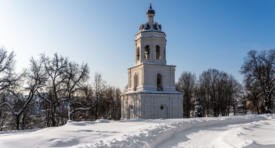    Церковь иконы Божьей Матери Знамение в поселке Дубровицы в Подольске / Медиасток.рф
