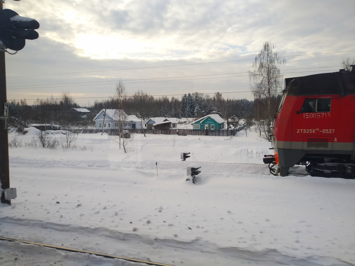 Княжьи горы в Тверской области зимой 2025-26, фото автора