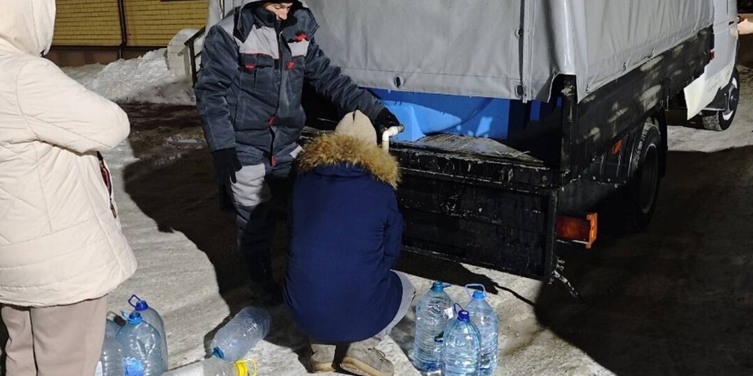 Жителям брянского посёлка Мичуринский организовали подвоз воды