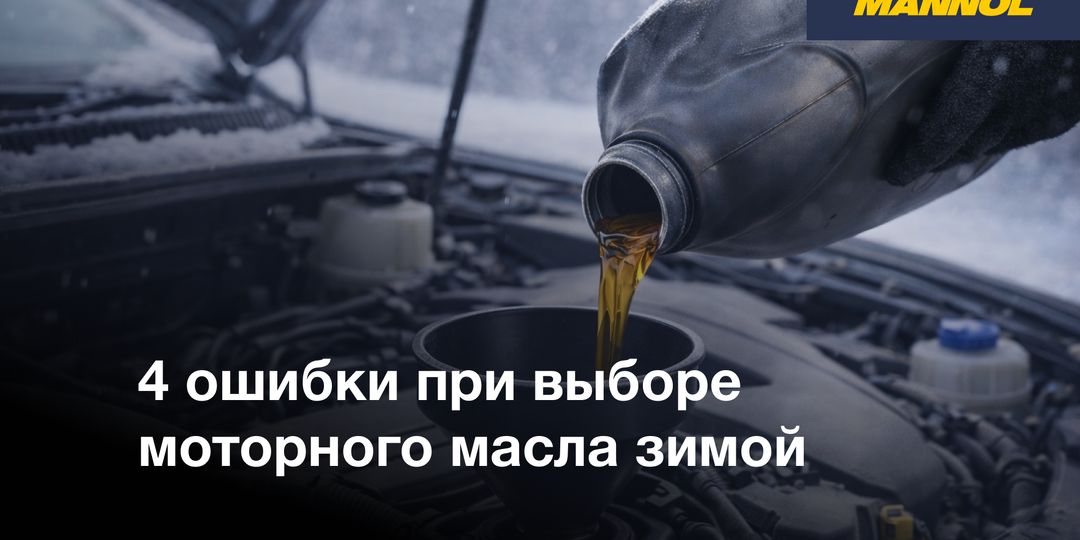 4 ошибки при выборе моторного масла зимой. Вы точно допускаете хотя бы одну