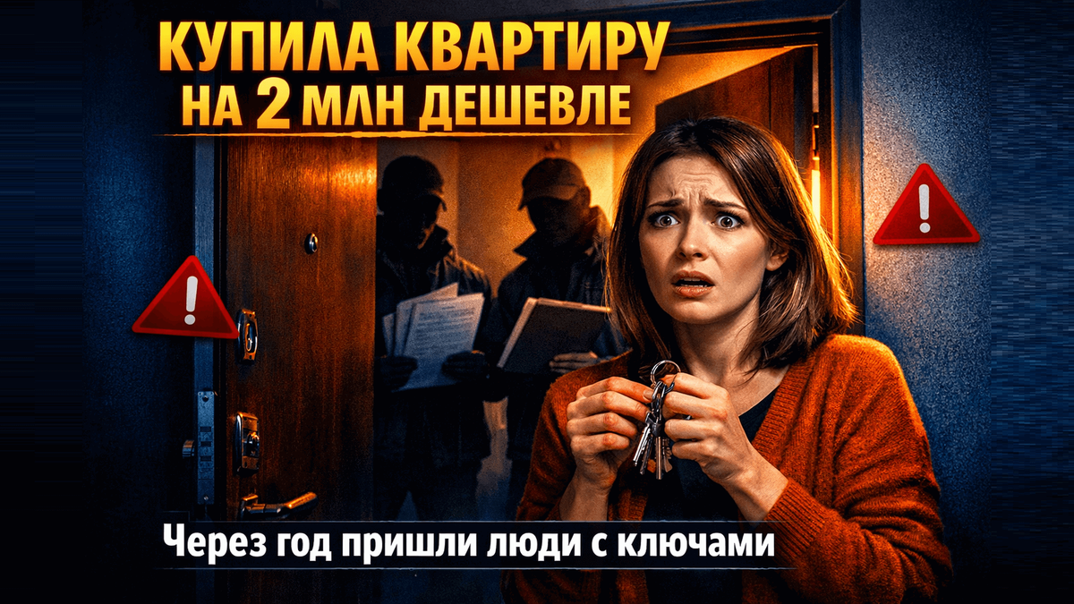 Фото - Растерянная женщина к которой пришли другие собственники этой квартиры