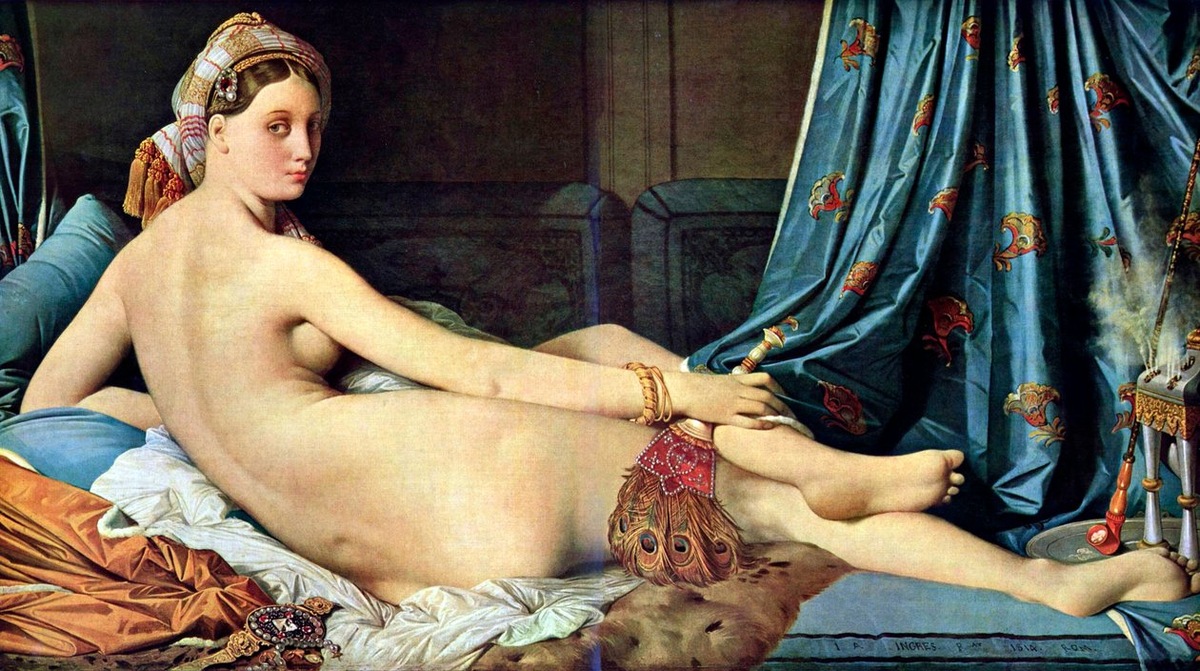 Жан Огюст Доминик Энгр  «Большая одалиска» (1814)