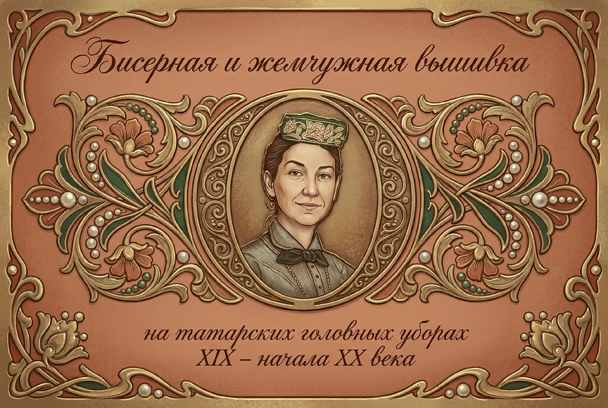 Открытка создана по материалам фотосесси к выставке"Татарский костюм: история и современность". Национальный музей Республики Татарстан  2013г.