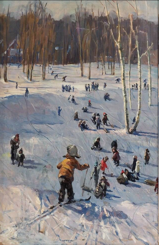 Ксения Успенская. «Москва. Сокол». 1950